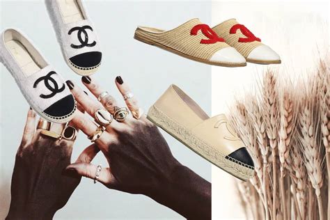 scarpe di corda chanel|chanel espadrilla.